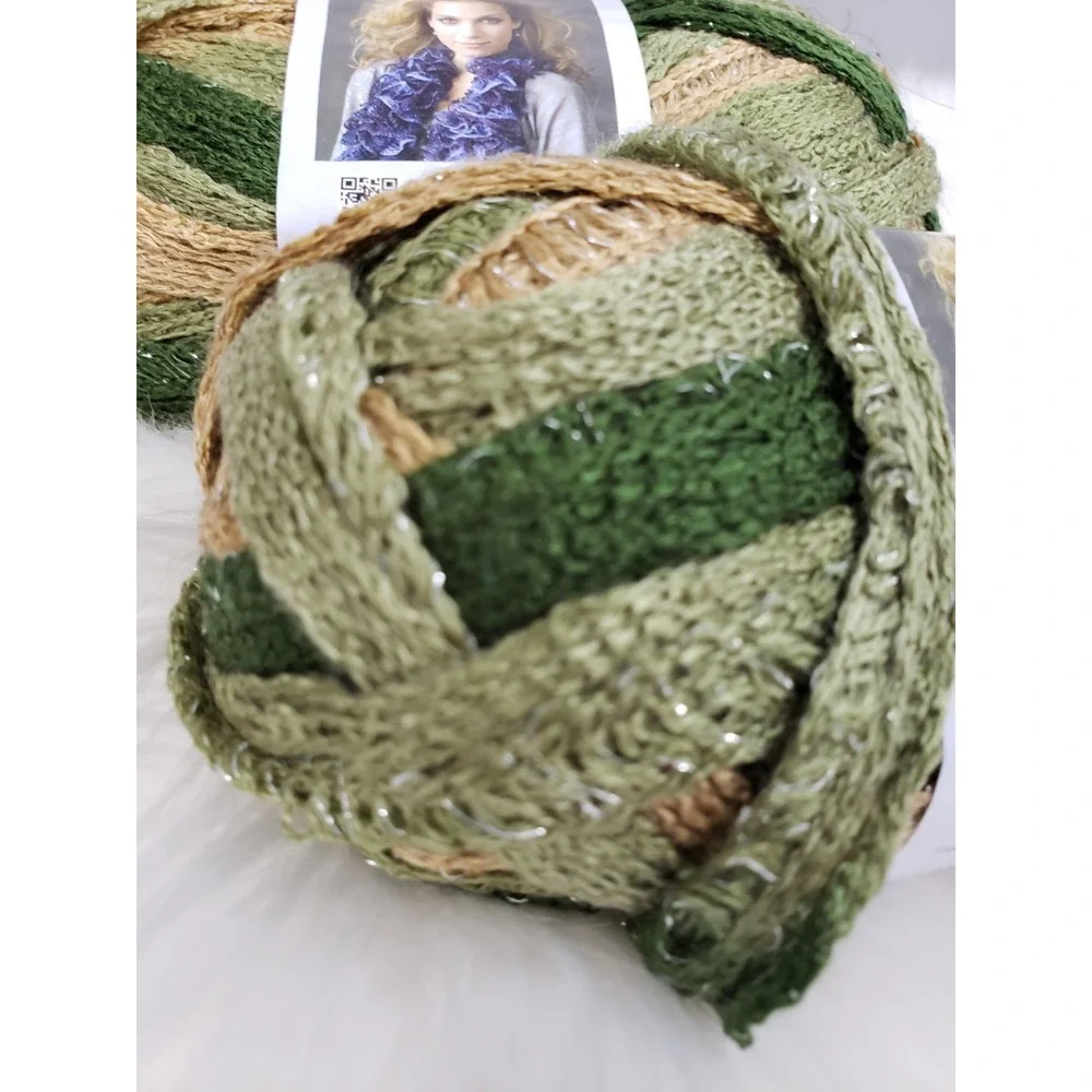 NEW 2 -Red Heart Boutique - Sashay - CONGA - 3.5 oz. 30 yds Acrylic Yarn 1 Skein